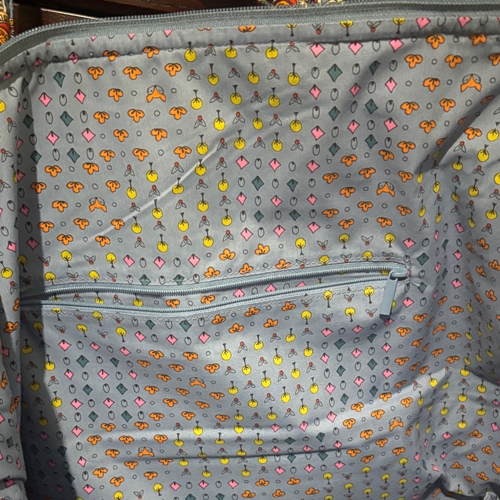 Vera Bradley Paisley Overnight Travel Tote - Picture 3 of 4